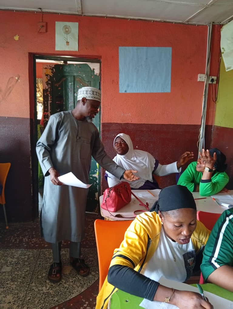 AIMS team with the centre director